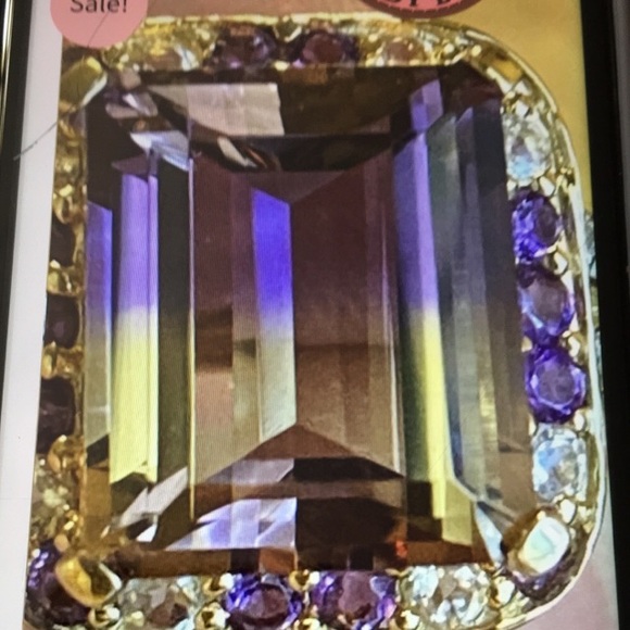 7.15 Carat loose Ametrine gem - Picture 1 of 7